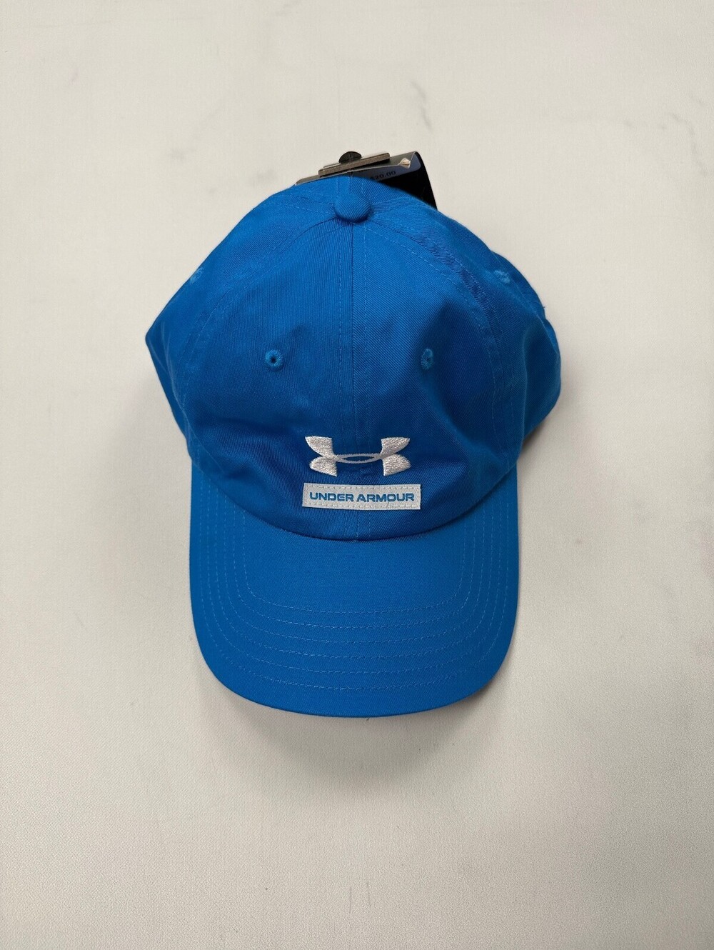 Under Armour Armour Baseball Cap Blue Modern Streetwear - Mens OSFM